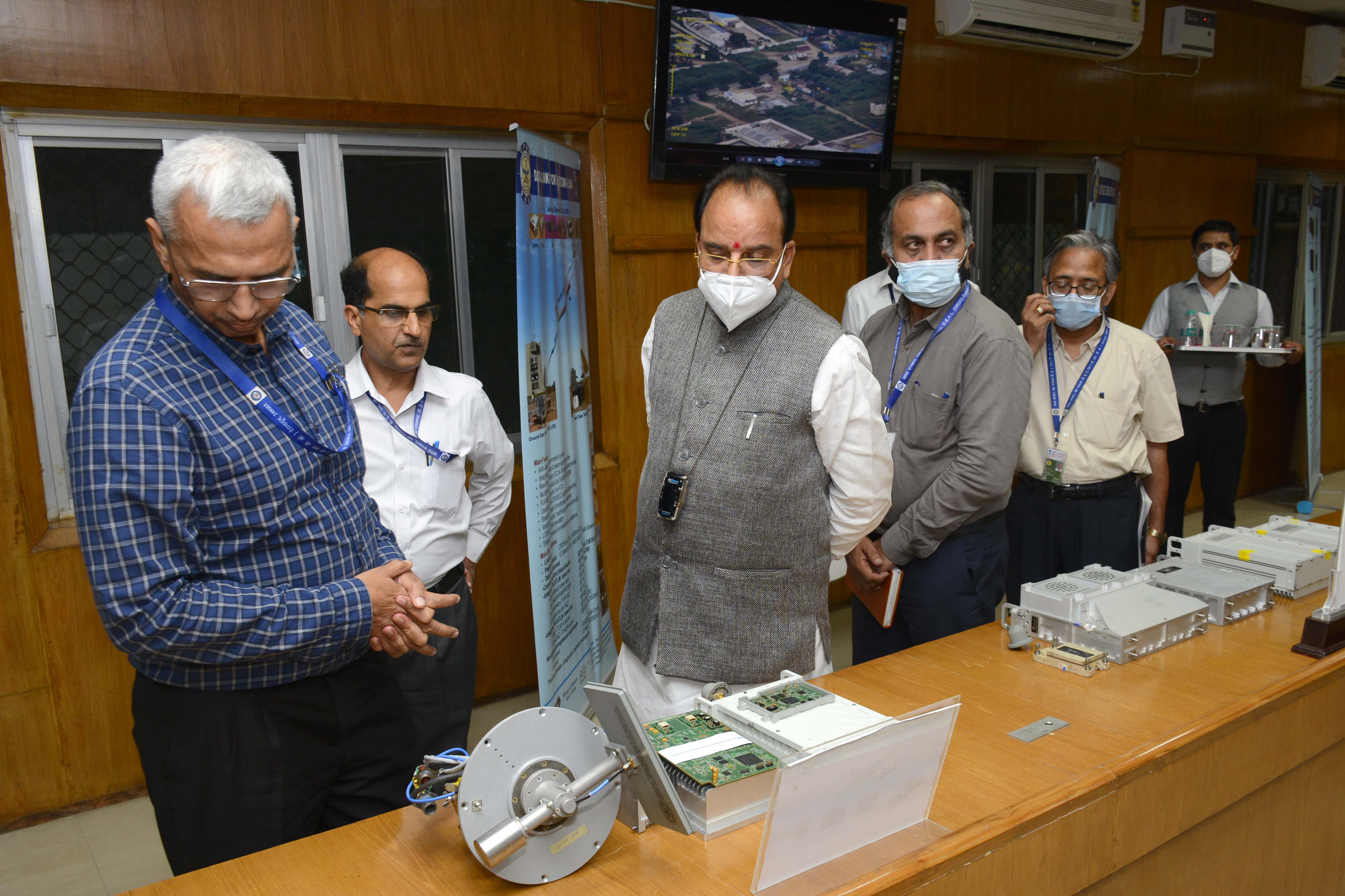 Ajay Bhatt visits Defence Electronics Applications Laboratory